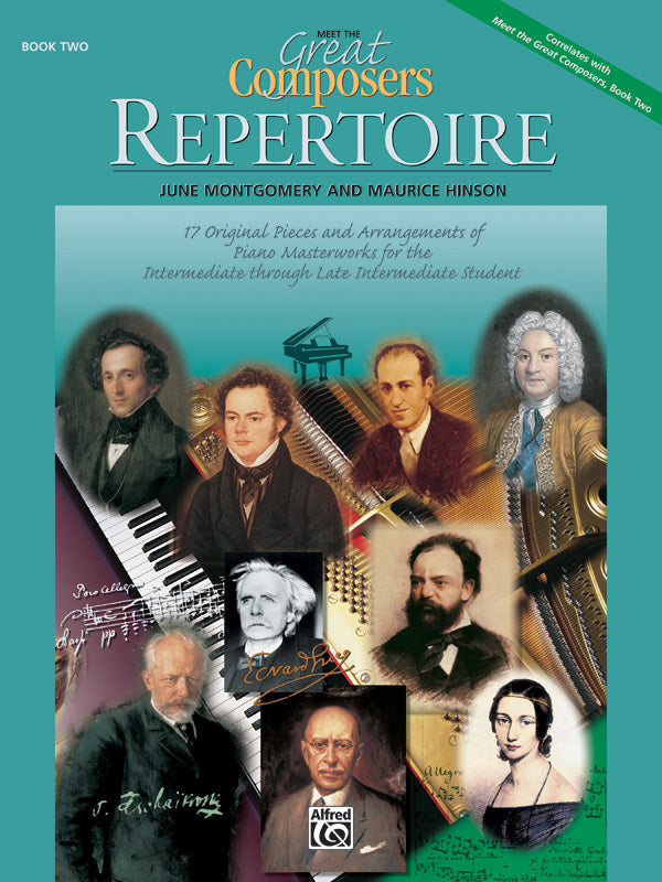 Meet the Great Composers: Repertoire, Book 2 Cover Image