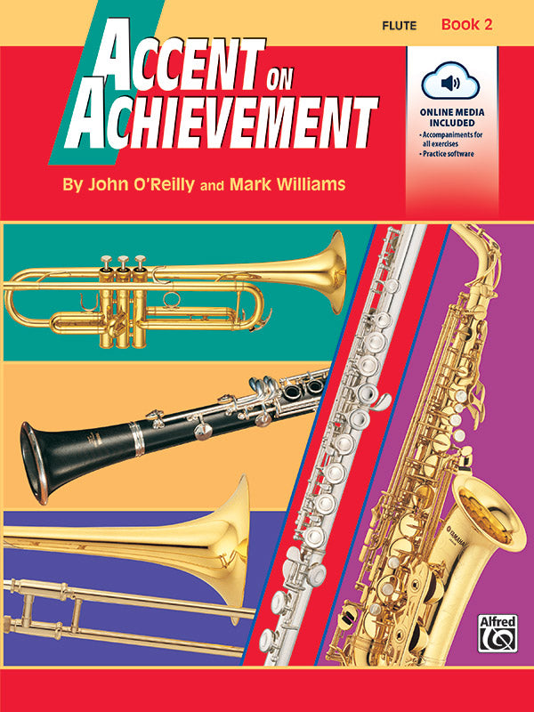 Accent on Achievement, Book 2: Flute Book & Online Audio/Software