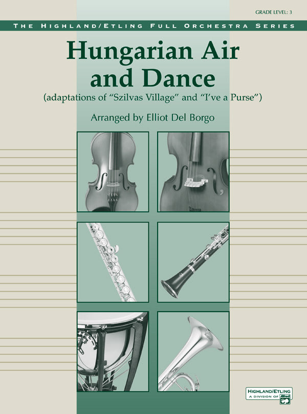 Hungarian Air and Dance: Viola Sheet Music Preview