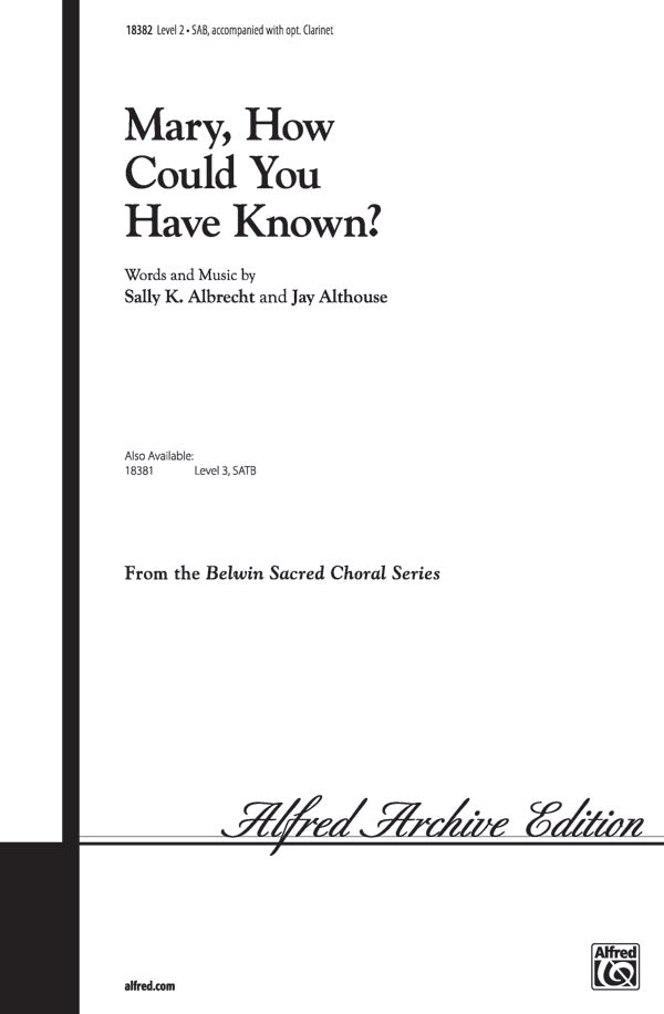 Mary, How Could You Have Known? Cover Image