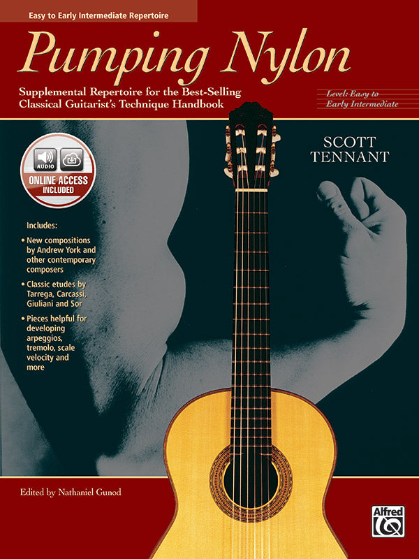 Pumping Nylon: Easy to Early Intermediate Repertoire: Supplemental Repertoire for the Best-Selling Classical Guitarist's Technique Handbook Sheet Music Preview