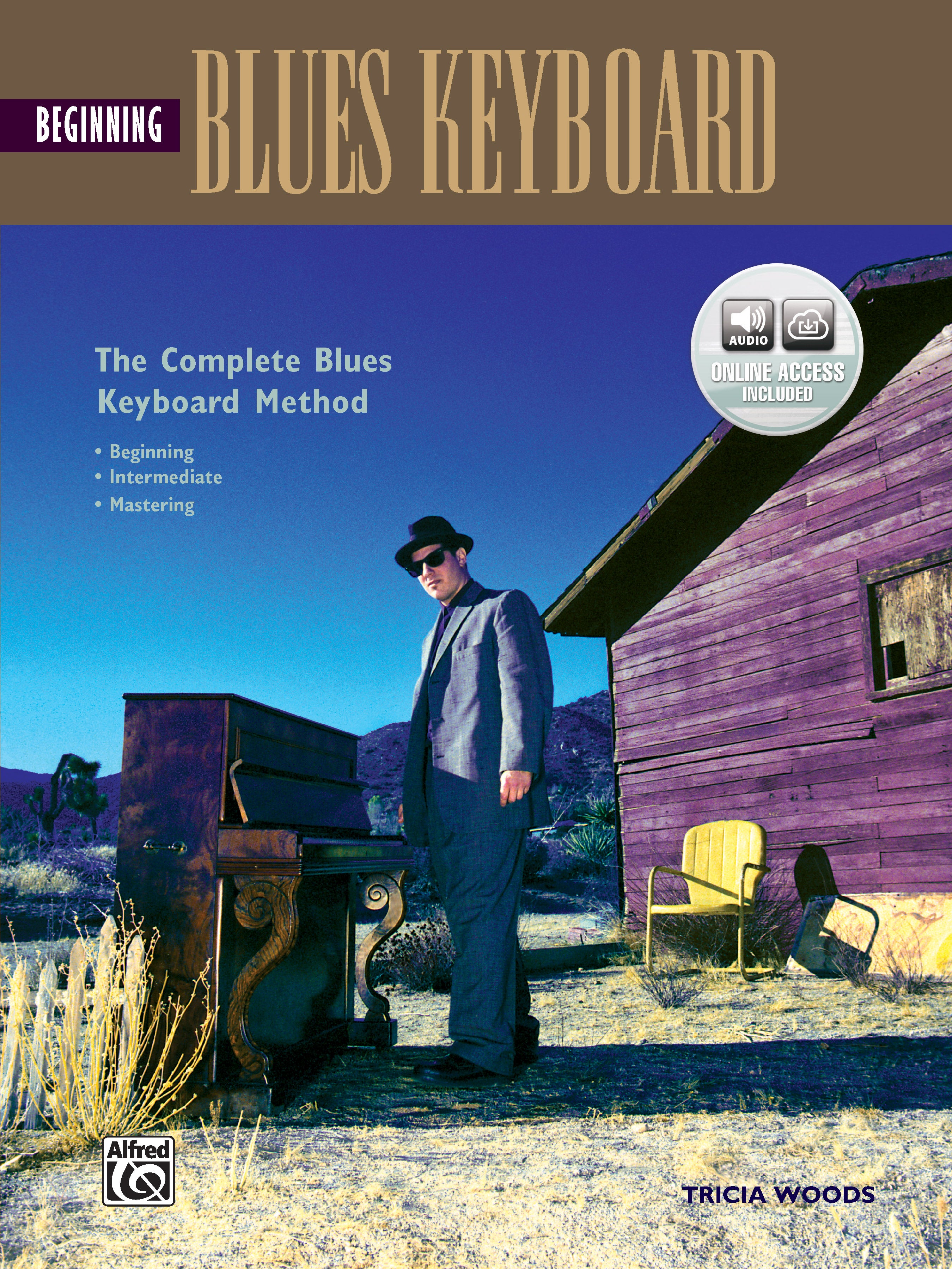 The Complete Blues Keyboard Method: Beginning Blues Keyboard Cover Image