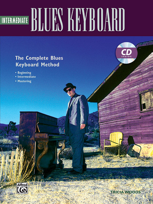 The Complete Blues Keyboard Method: Intermediate Blues Keyboard Cover Image