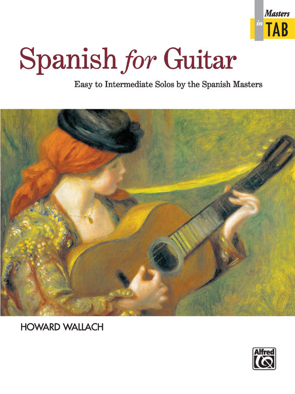 Spanish for Guitar: Masters in TAB: Easy to Intermediate Solos by the Spanish Masters Sheet Music Preview