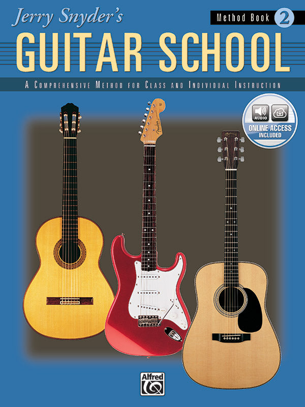 Jerry Snyder's Guitar School, Method Book 2 Cover Image
