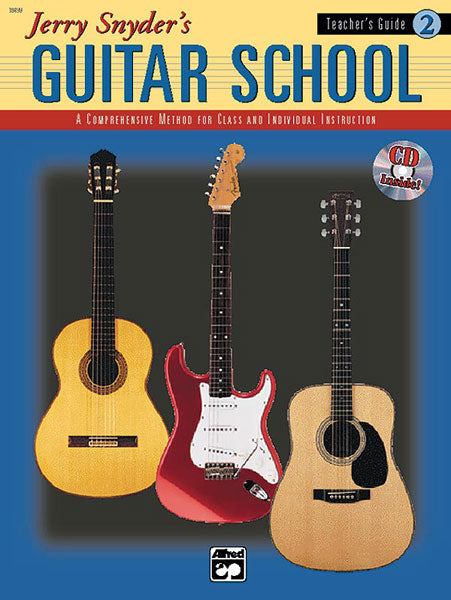 Jerry Snyder's Guitar School, Teacher's Guide Book 2 Cover Image