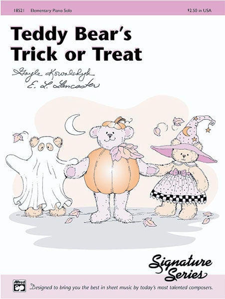 Teddy Bear's Trick or Treat Cover Image