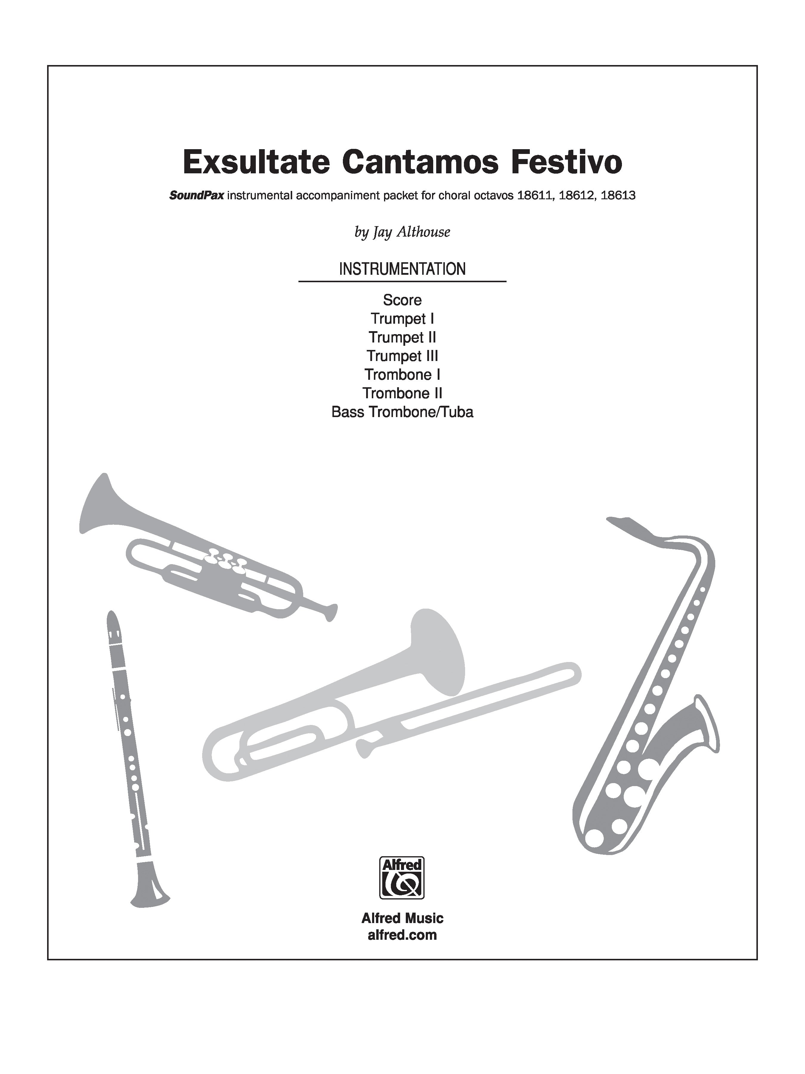 Exsultate Cantamos Festivo Sheet Music Preview