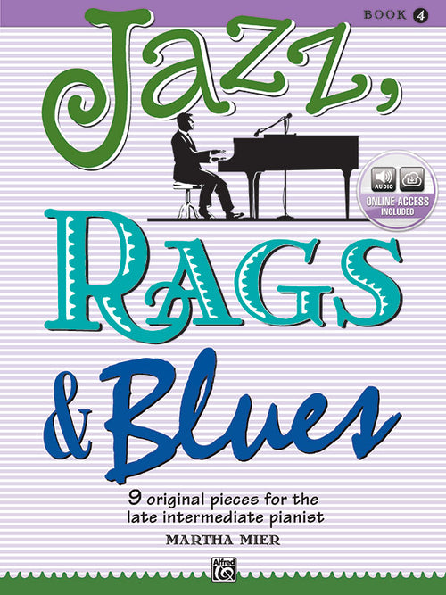 Jazz, Rags & Blues, Book 4 Cover Image