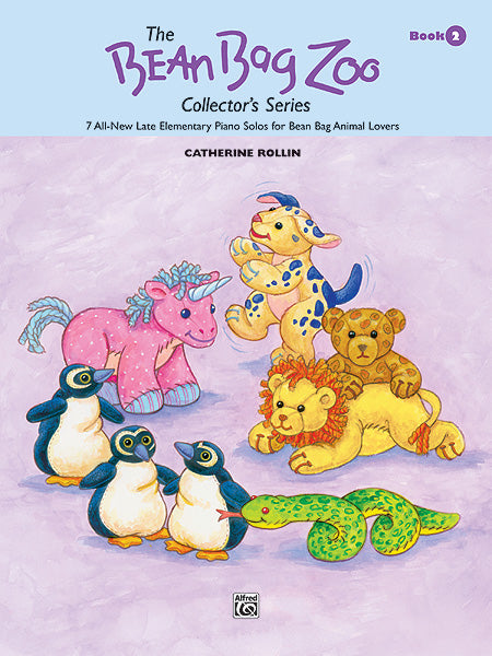 The Bean Bag Zoo Collector's Series, Book 2: 7 All-New Late Elementary Piano Solos for Bean Bag Animal Lovers Sheet Music Preview