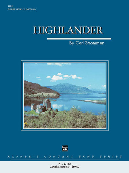 Highlander: Concert Band Conductor Score & Parts | Carl Strommen ...