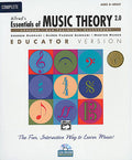 Alfred's Essentials of Music Theory: Software, Version 2.0 CD-ROM Educator Version, Complete Volume Cover Image