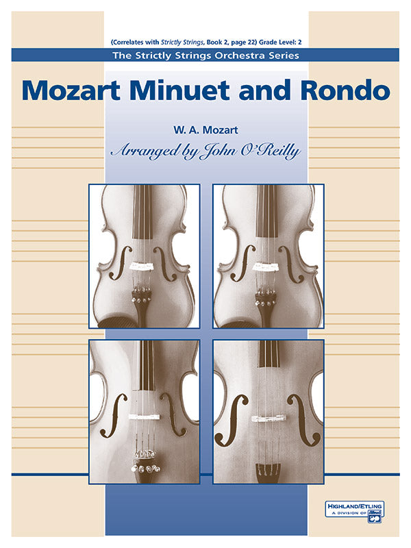 Mozart Minuet and Rondo Cover Image
