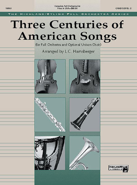 Three Centuries of American Songs Cover Image