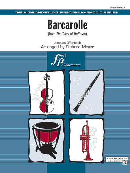 Barcarolle (from <i>The Tales of Hoffman</i>) Cover Image
