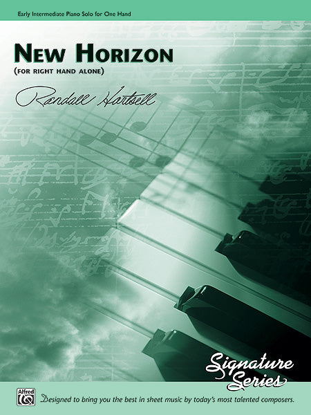 New Horizon (for right hand alone) - Piano Solo Sheet Music Preview