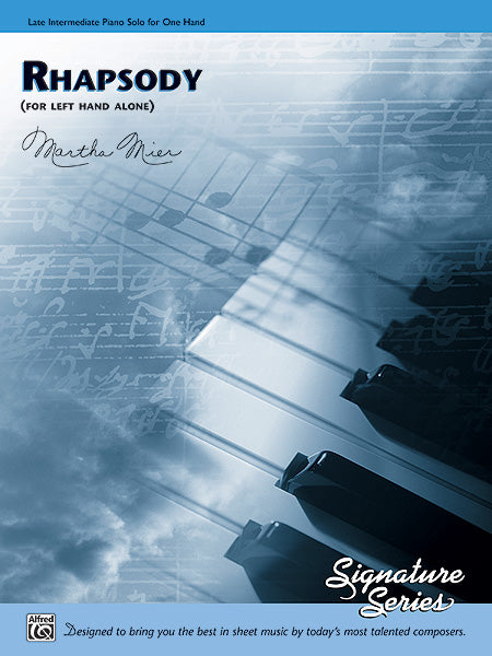 Rhapsody (for left hand alone) - Piano Solo Sheet Music Preview