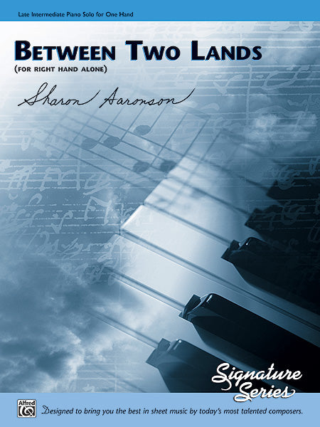 Between Two Lands (for right hand alone) - Piano Solo Sheet Music Preview