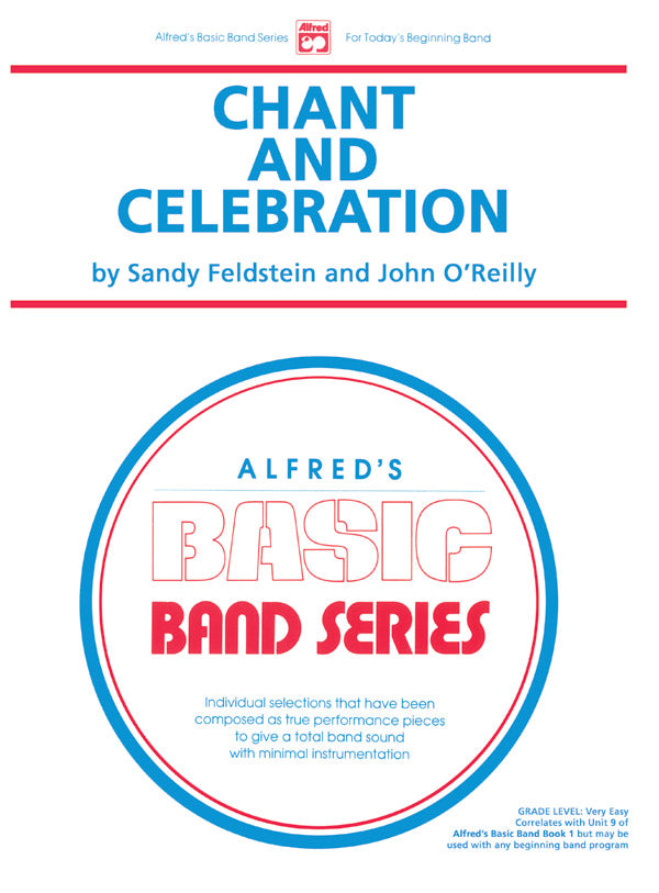 Chant and Celebration: E-flat Baritone Saxophone Sheet Music Preview
