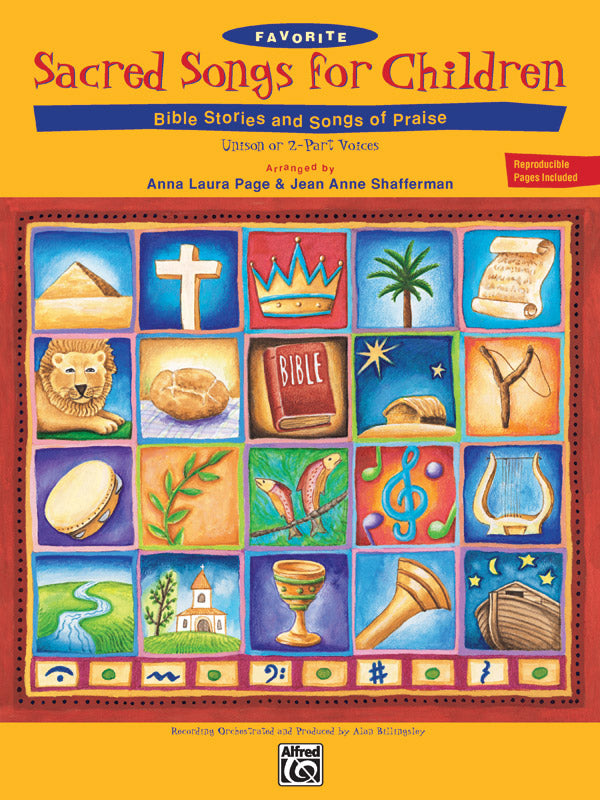 Favorite Sacred Songs for Children . . . Bible Stories & Songs of Praise Cover Image