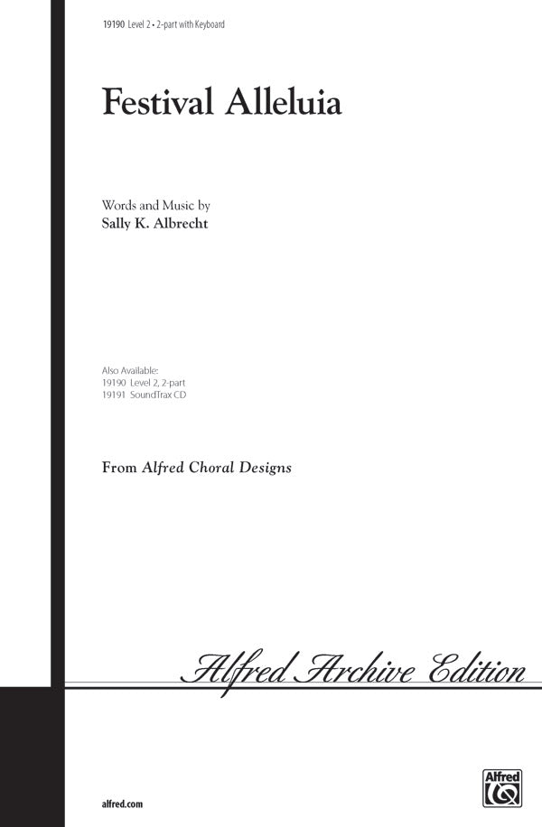 Festival Alleluia Sheet Music Preview