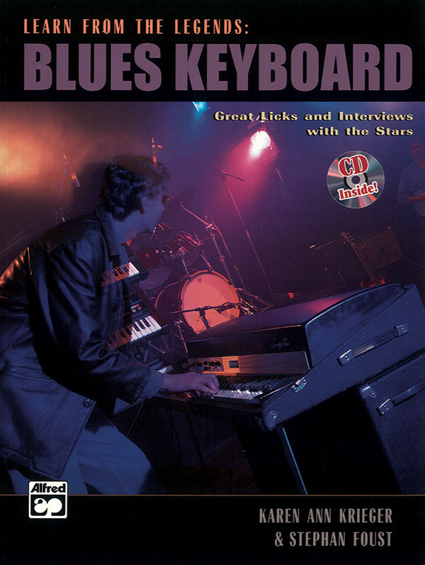 Learn from the Legends: Blues Keyboard Cover Image