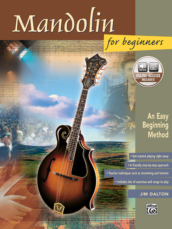 Mandolin for Beginners Cover Image