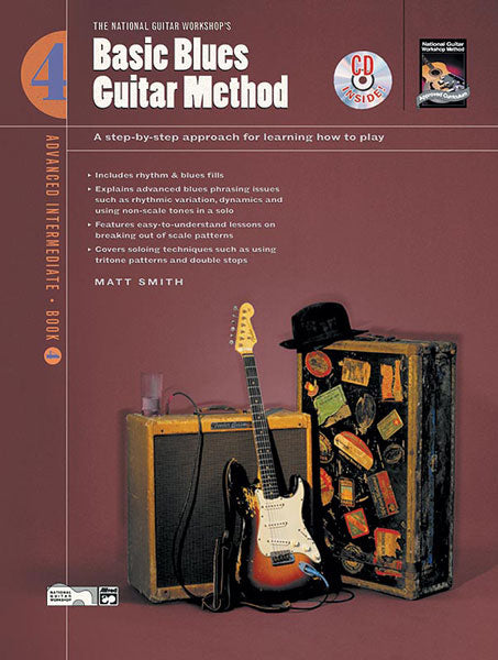 Basic Blues Guitar Method, Book 4 Cover Image