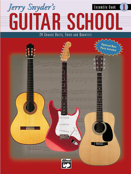 Jerry Snyder's Guitar School, Ensemble Book 1 Cover Image