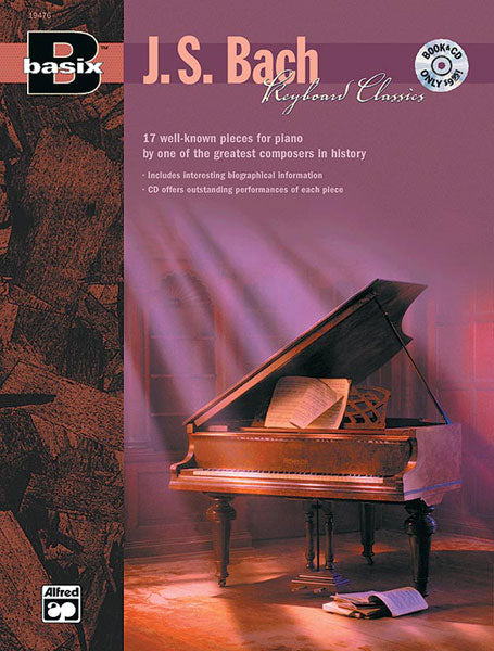 Basix®: Keyboard Classics: J. S Bach Cover Image