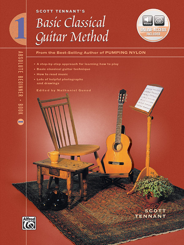Basic Classical Guitar Method, Book 1 Cover Image