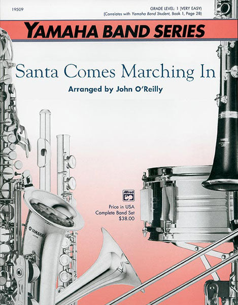 Santa Comes Marching In Cover Image