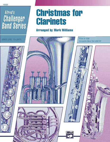 Christmas for Clarinets: 1st F Horn Sheet Music Preview