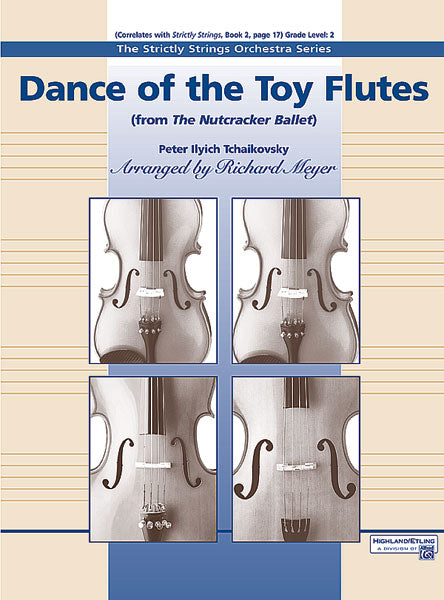 Dance of the Toy Flutes: 2nd Violin Sheet Music Preview
