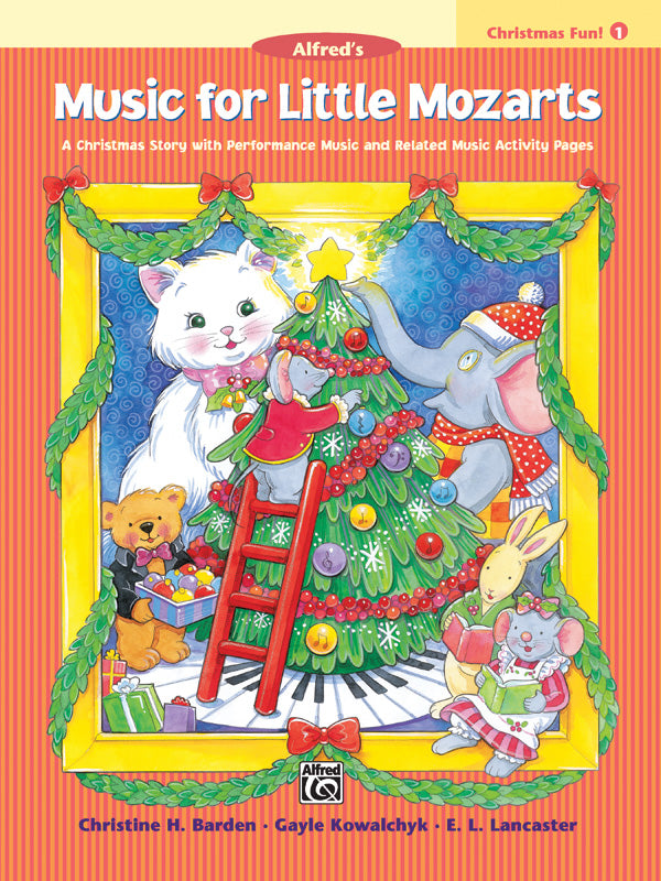 Music for Little Mozarts: Christmas Fun! Book 1: A Christmas Story with Performance Music and Related Music Activity Pages Sheet Music Preview