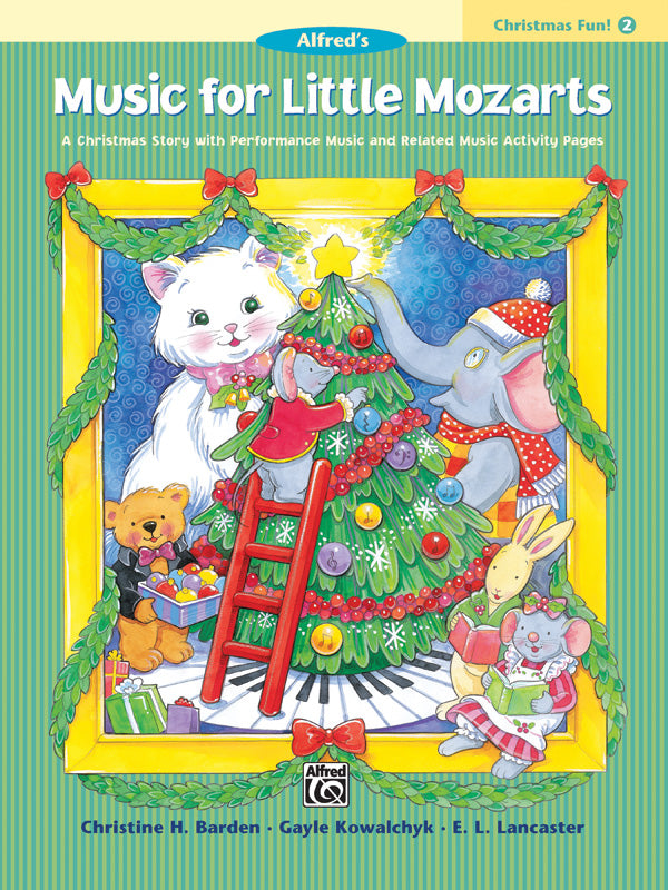 Music for Little Mozarts: Christmas Fun! Book 2: A Christmas Story with Performance Music and Related Music Activity Pages Sheet Music Preview