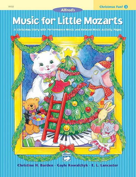 Music for Little Mozarts: Christmas Fun! Book 3: A Christmas Story with Performance Music and Related Music Activity Pages Sheet Music Preview