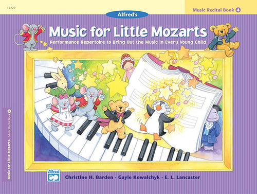 Music for Little Mozarts: Music Recital Book 4 Cover Image