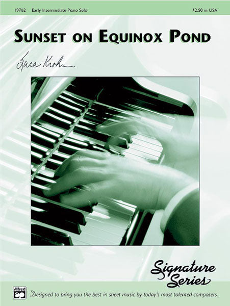 Sunset on Equinox Pond Cover Image