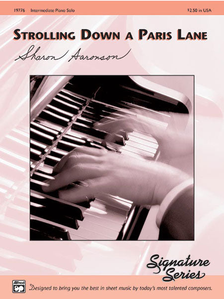 Strolling Down a Paris Lane Cover Image