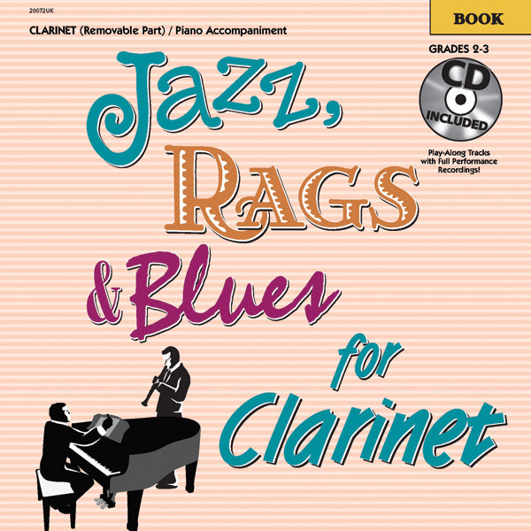 Jazz, Rags & Blues for Clarinet: Book 1 Cover Image