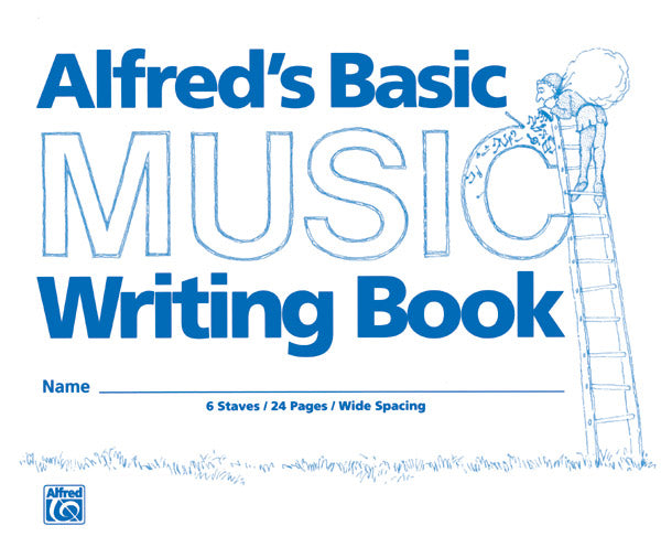 Alfred's Basic Music Writing Book (8" x 6") Cover Image