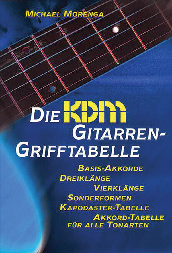 KDM Gitarren Grifftabelle Cover Image