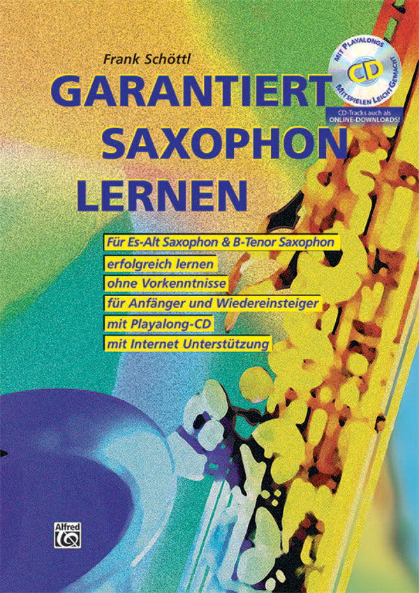 Garantiert Saxophon lernen Cover Image