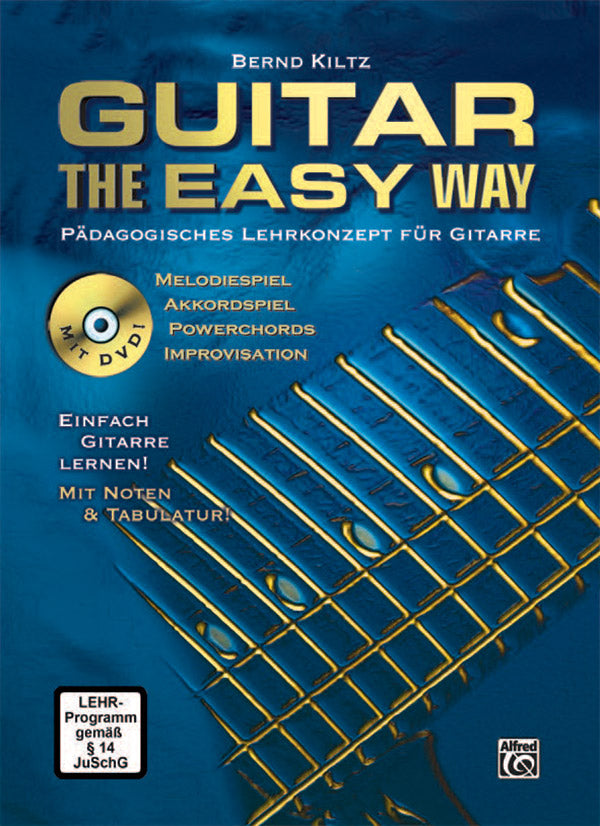 Guitar The Easy Way Buch/DVD Cover Image