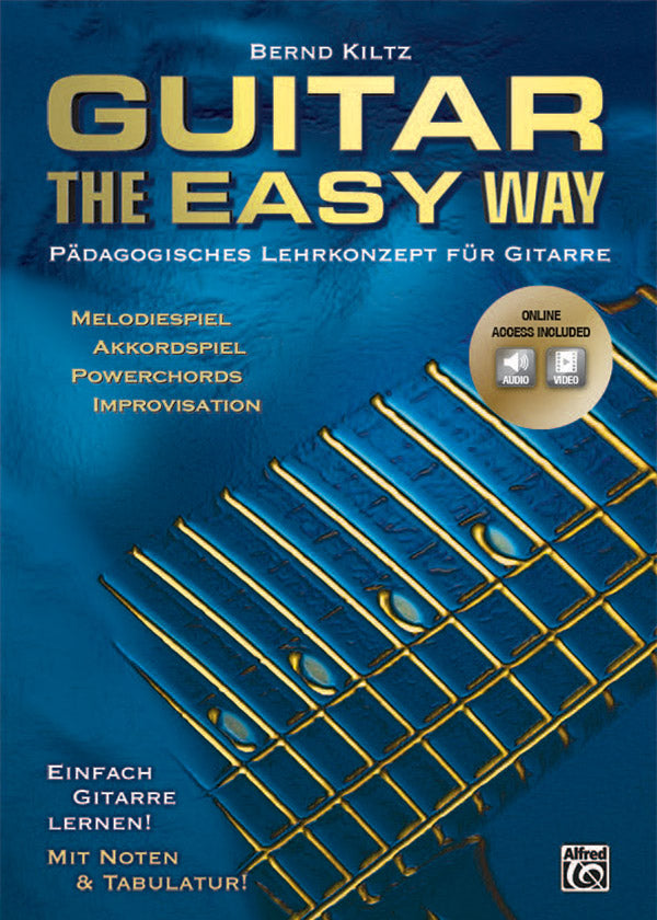 Guitar The Easy Way Buch/CD/DVD Cover Image