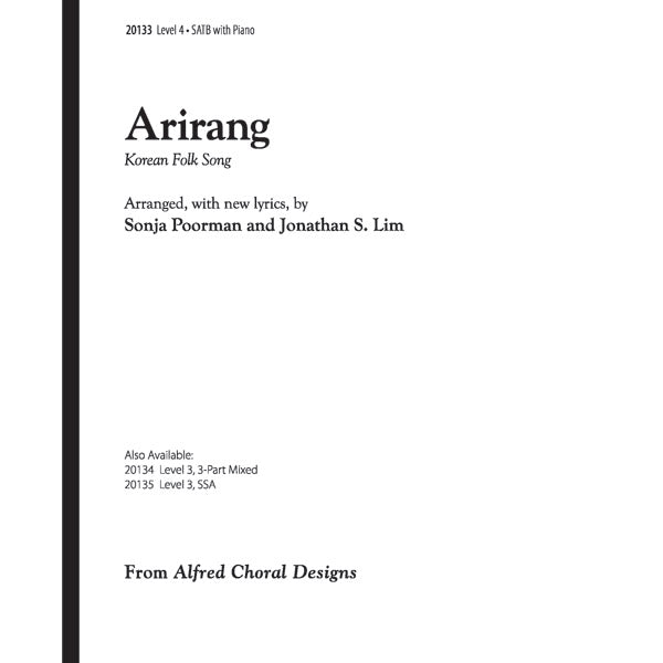 Arirang (Korean Folk Song) Sheet Music Preview