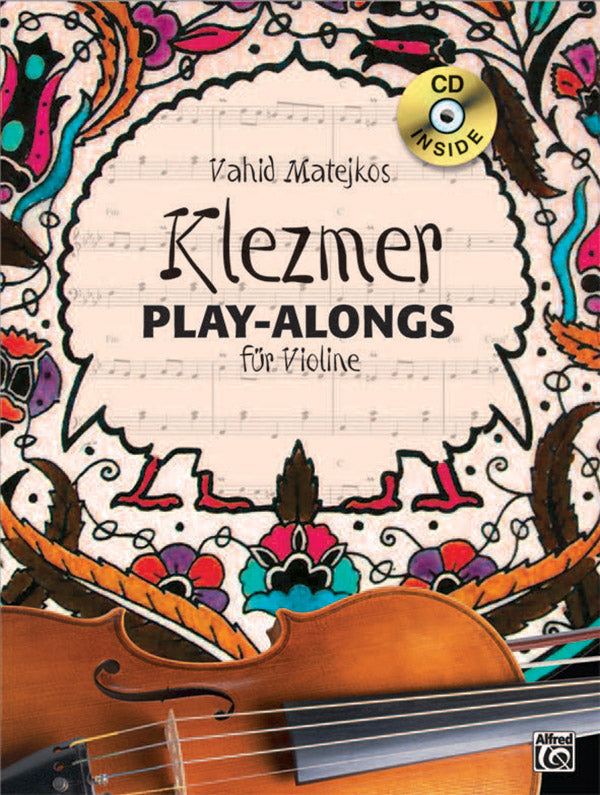 Vahid Matejkos Klezmer Play-alongs für Violine Cover Image