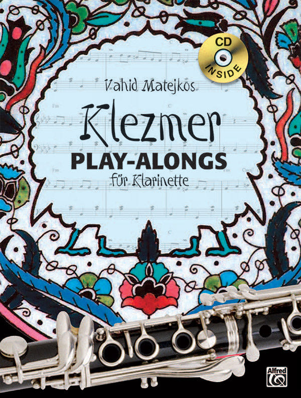 Vahid Matejkos Klezmer Play-alongs für Klarinette Cover Image