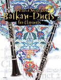 Vahid Matejko's Balkan Duets for Clarinets Cover Image
